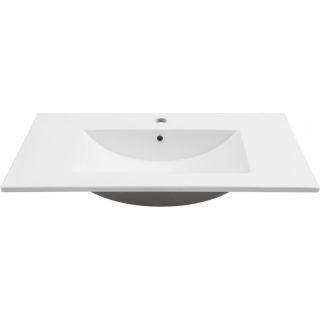 Раковина Aquanet Flow 347431 80 см белый